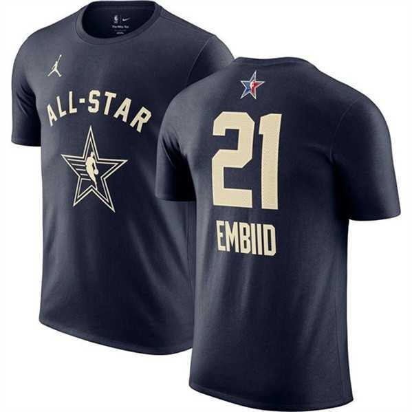 Men's 2024 All-Star #21 Joel Embiid Navy T-Shirt,We sell and wholesale Men's 2024 All-Star #21 Joel Embiid Navy T-Shirt on line form chian!